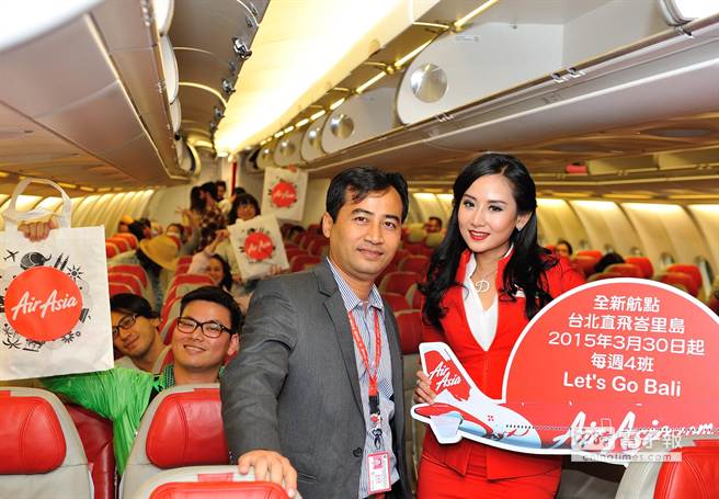 [新聞] AirAsia 台北直飛峇里島每週4班 最低2488元起